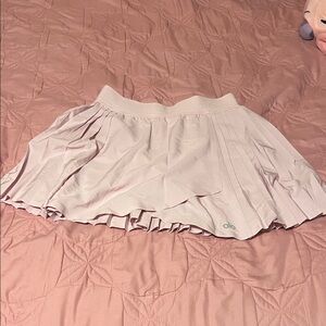 ALO Yoga Women's Light Pink Skater Skirt